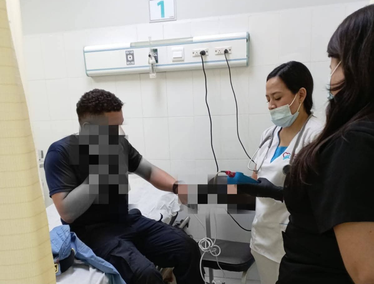 Agente de policía resulta herido en enfrentamiento en Santa Rosa de Copán