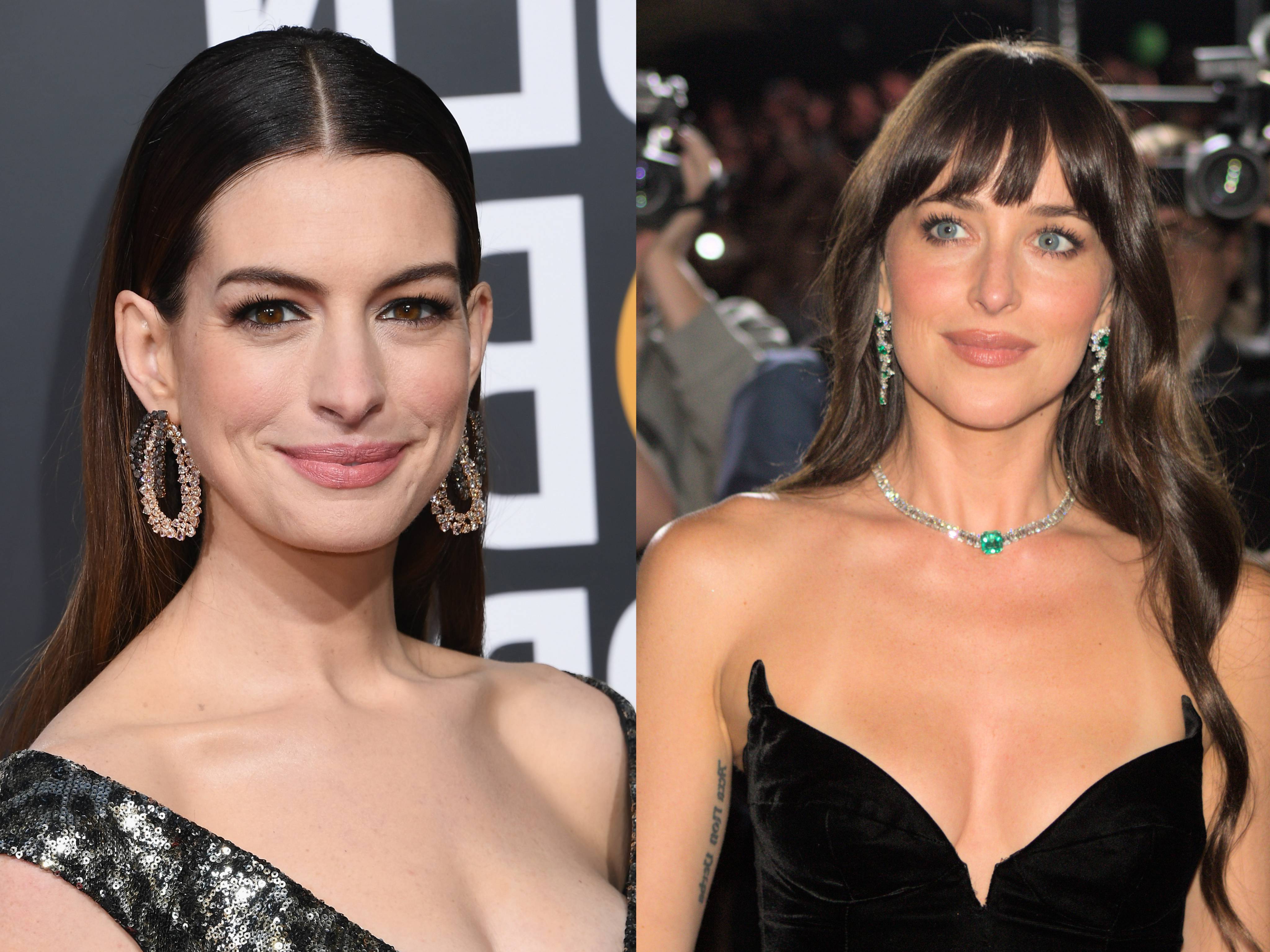 Anne Hathaway y Dakota Johnson encienden el suspenso con un beso en el avance de ‘Verity’”