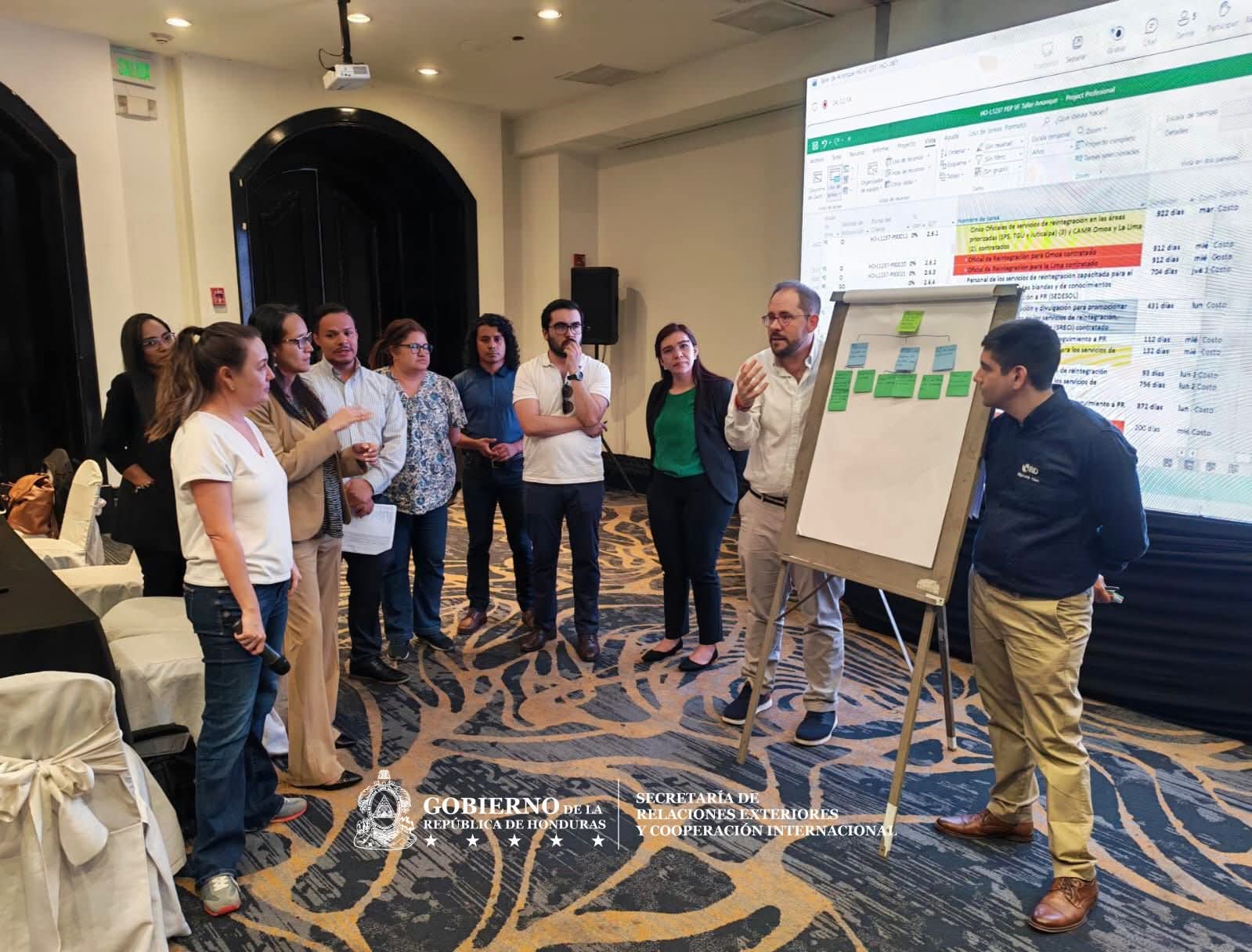 Cancillería participa en el taller de Apertura “Programa de Apoyo para la Inserción Laboral en Honduras”