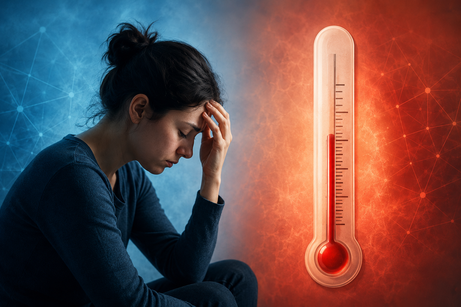 Científicos descubren posible conexión entre depresión y calor corporal