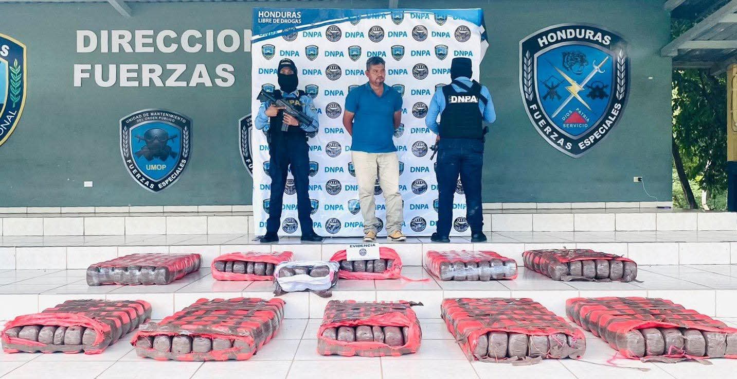 Condenan a más de siete años de prisión a implicado en tráfico de drogas en Olancho
