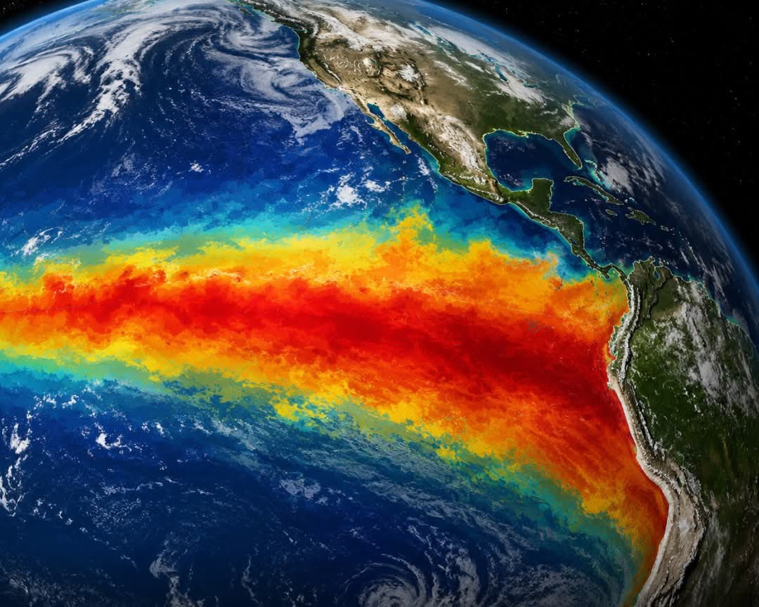 El fenómeno de El Niño se instala y amenaza con llevar las temperaturas globales a niveles históricos