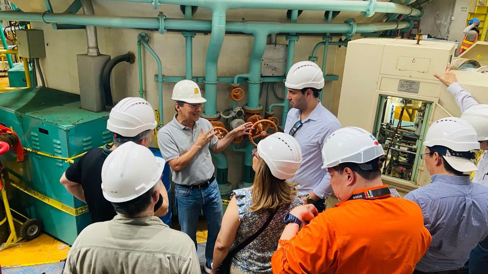 ENEE supervisa avances del 70% en repotenciación de Cañaveral–Río Lindo