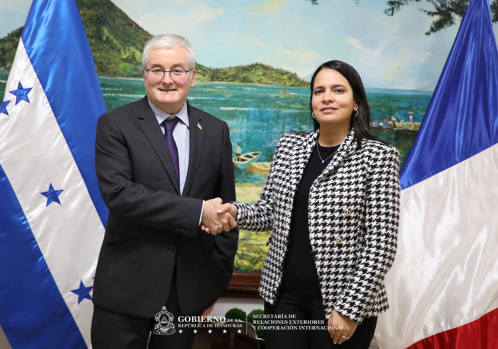Honduras y Francia impulsan iniciativas conjuntas para el desarrollo sostenible