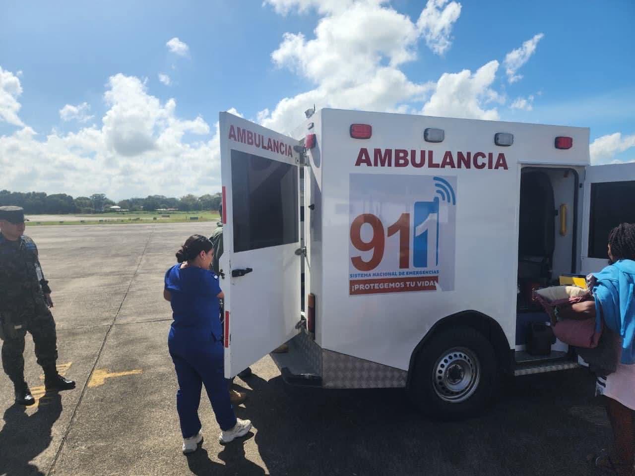 Fuerza Aérea evacúa de emergencia a menor desde Roatán bajo programa “Alas para la Salud”