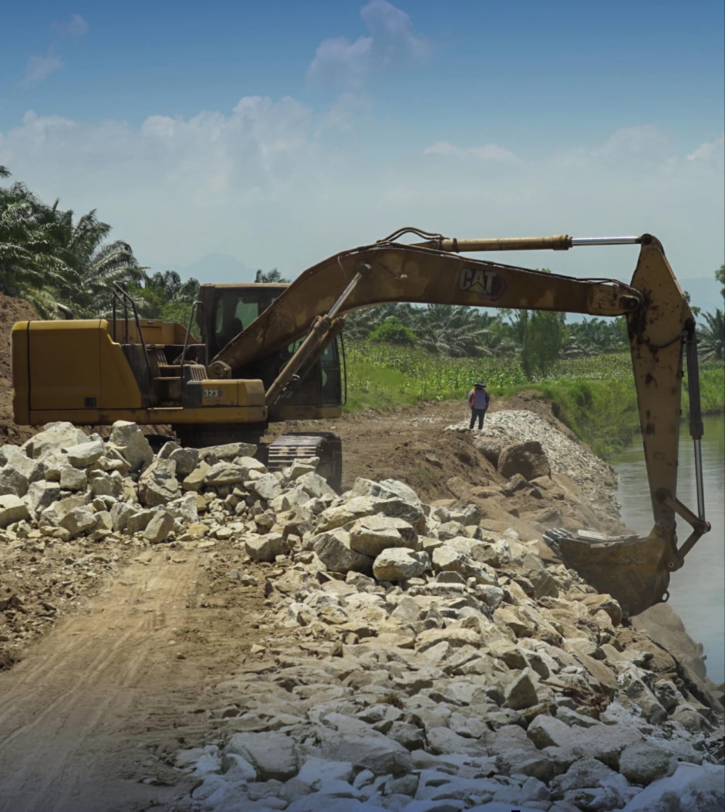 Gobierno a través de la SIT fortalece la infraestructura de protección en Puerto Cortés