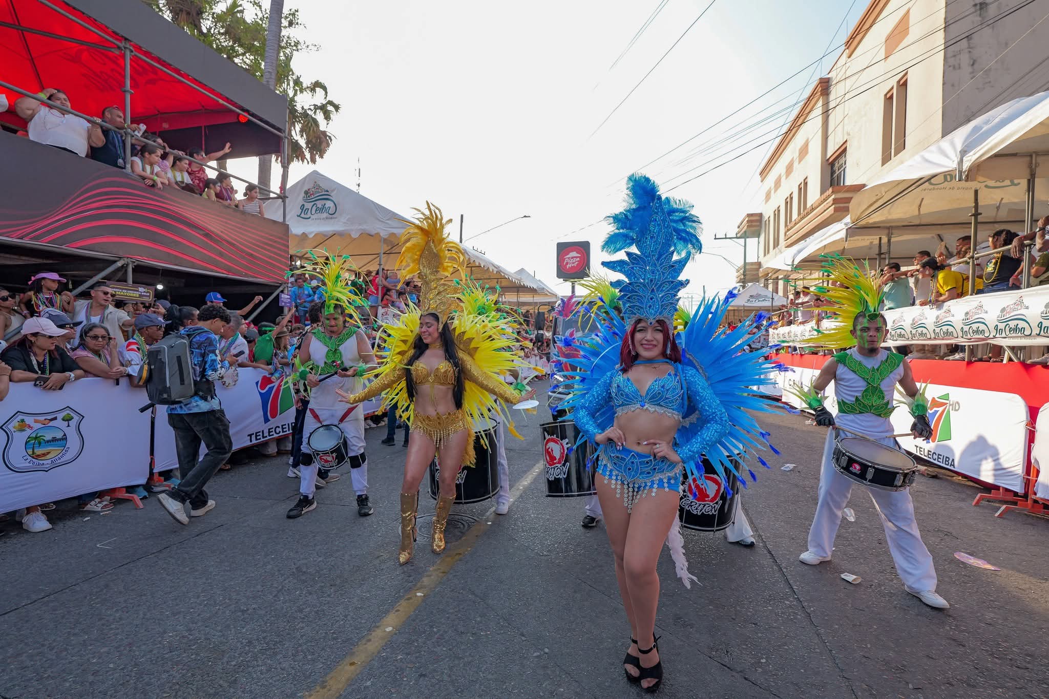 La Ceiba vibró con el Gran Carnaval Internacional de la Amistad 2026