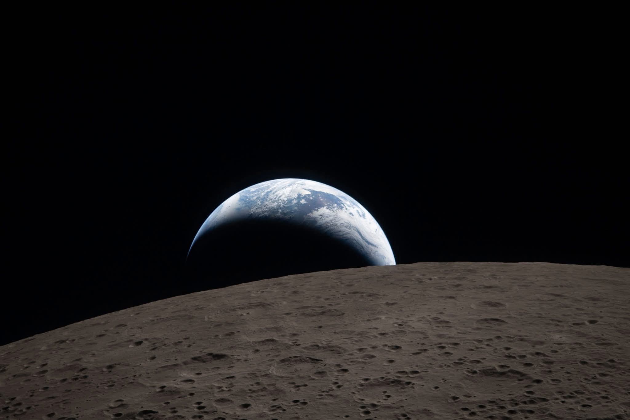 NASA publica las primeras fotos de la cara oculta de la Luna captadas por la misión Artemis II