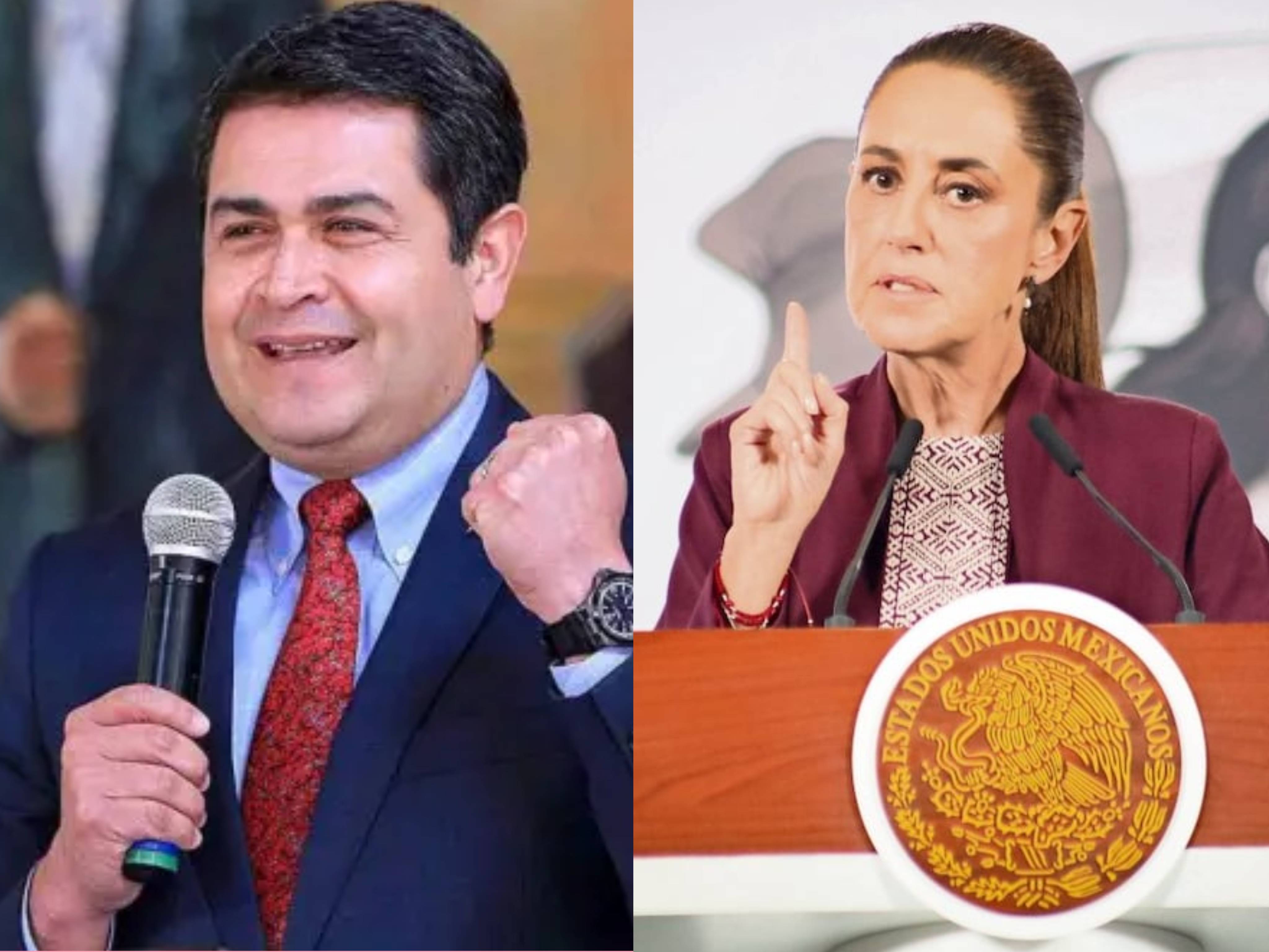 “No nos van a doblar”: Sheinbaum atribuye difusión de audios de JOH a ofensiva internacional de la derecha