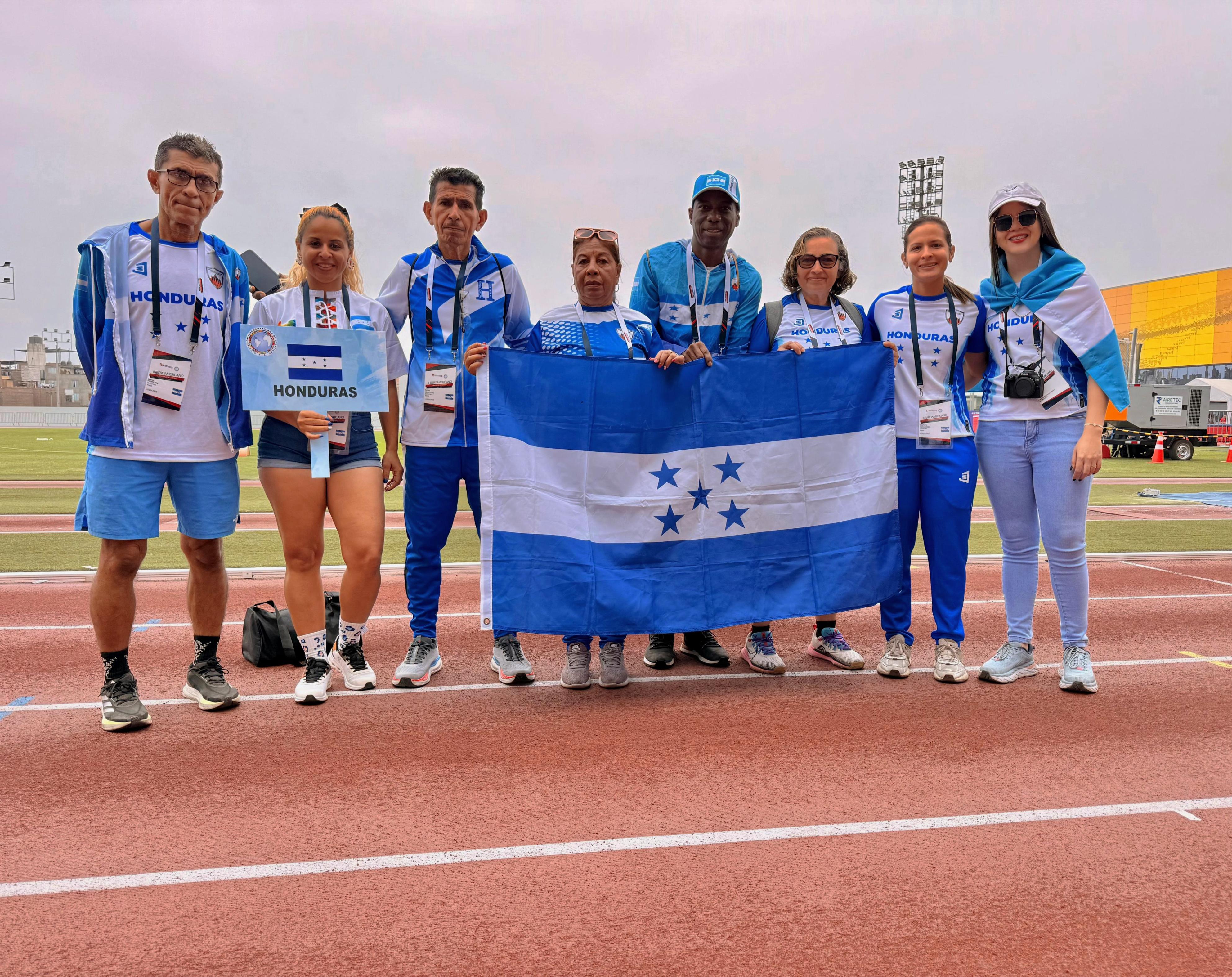 Orgullo catracho en el medallero del Master Iberoamericano de Atletismo 2026