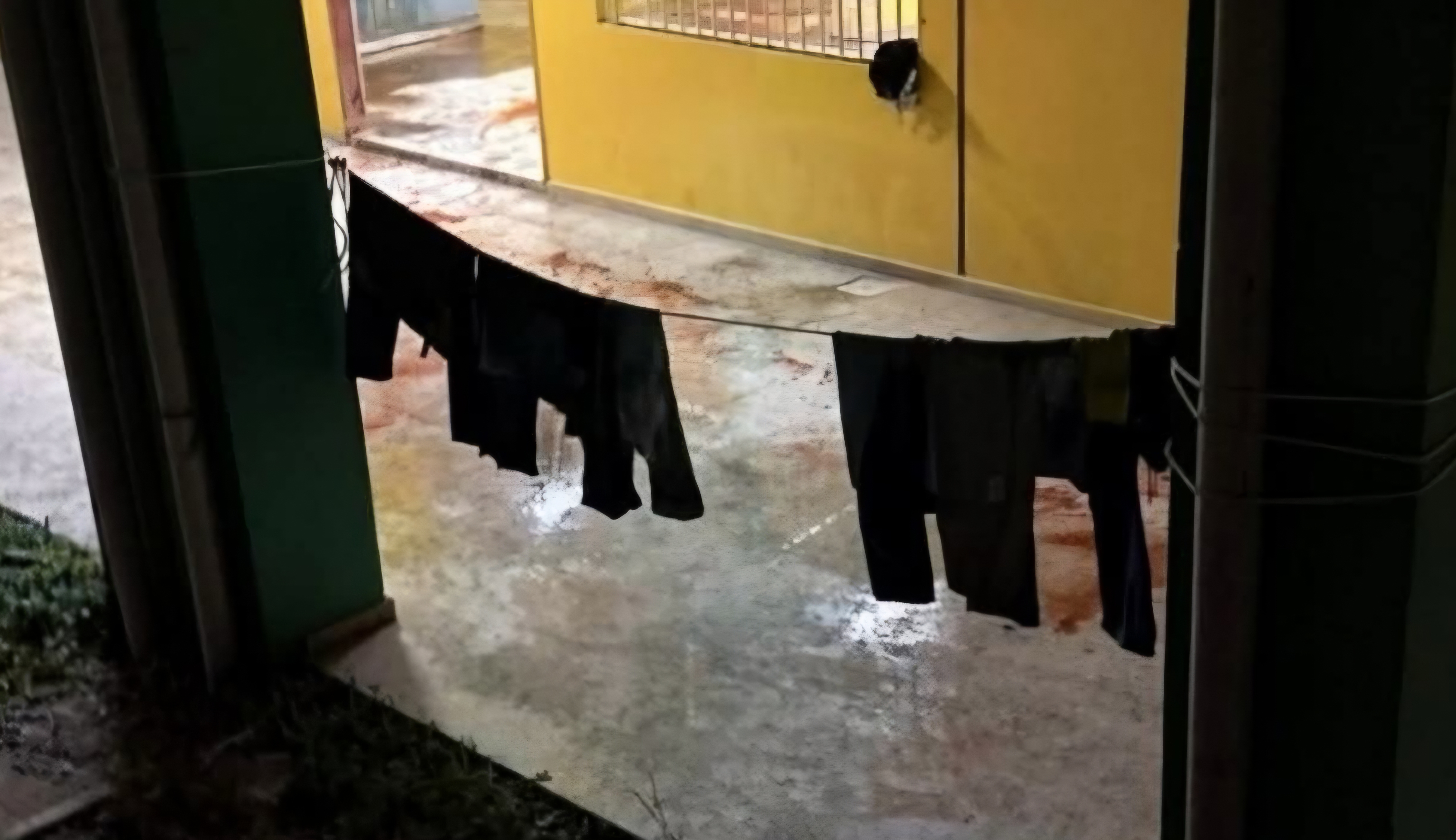 ¡Pasillo lleno de sangre! Trasciende posible incidente dentro de la UNAG en Catacamas