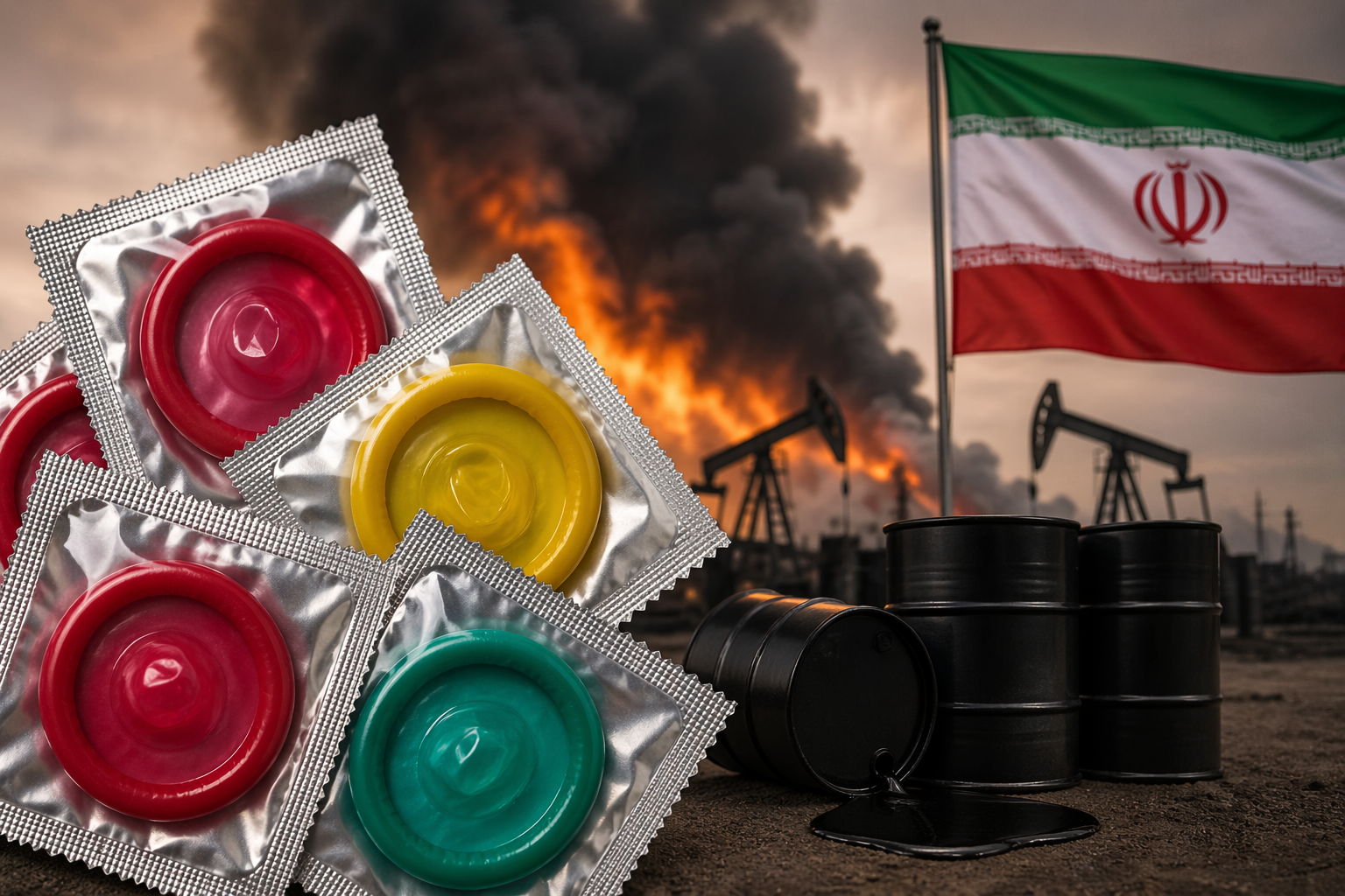 Preservativos subirán de precio por impacto de la guerra en Irán