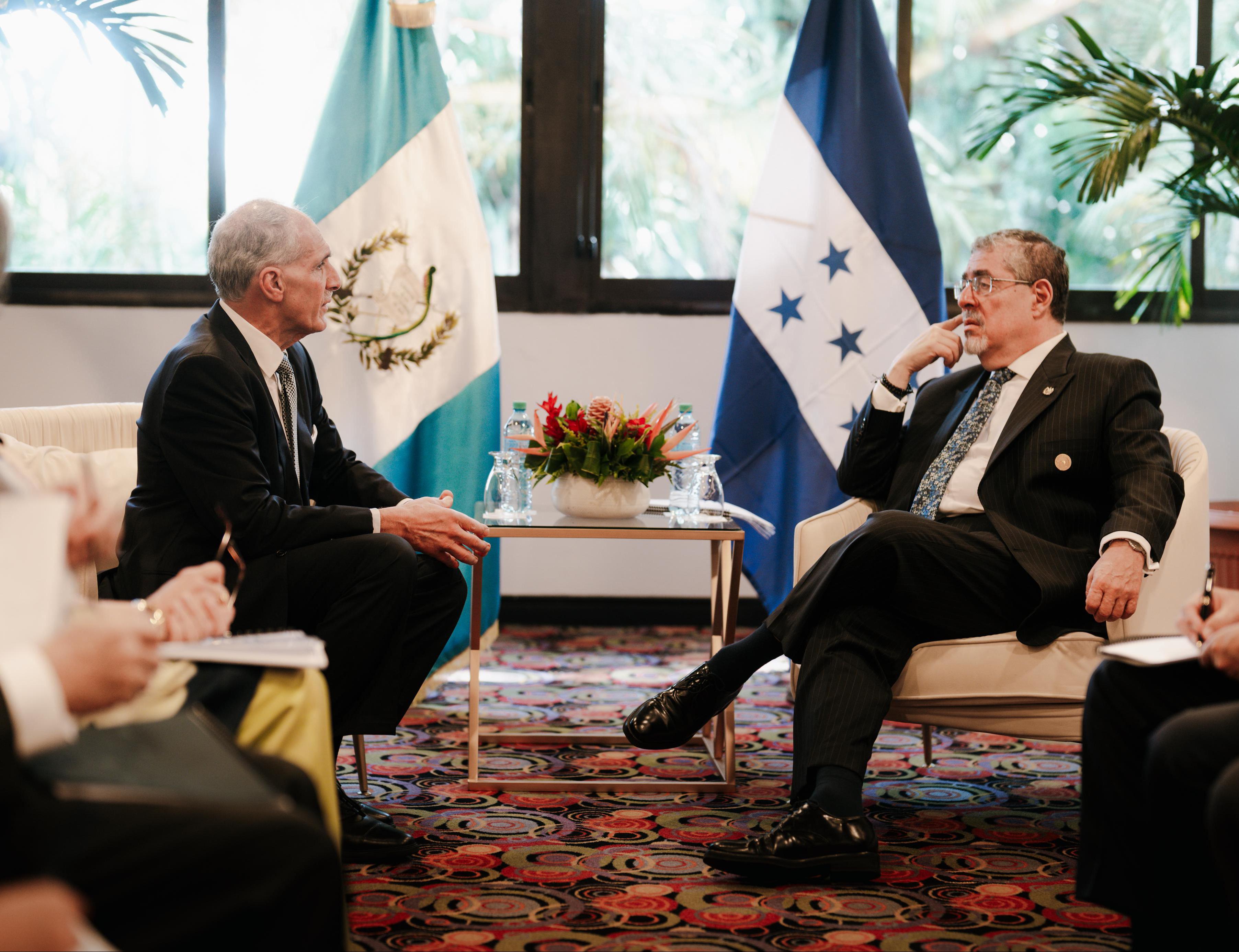 Presidentes Nasry Asfura y Bernardo Arévalo de Guatemala fortalecen la cooperación bilateral entre ambas naciones centroamericanas