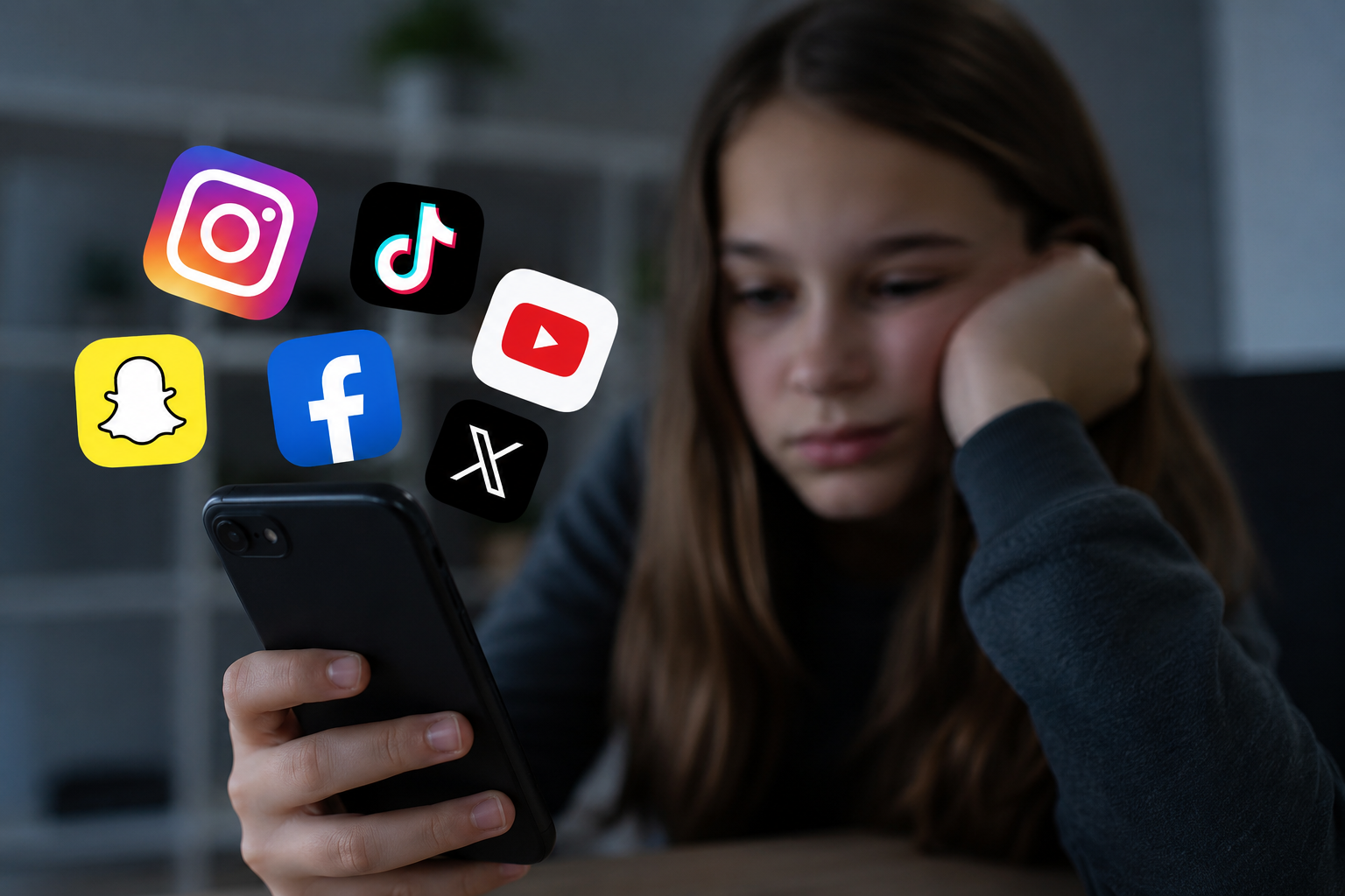 Reino Unido prohibirá redes sociales a menores de 16 años a partir de 2027