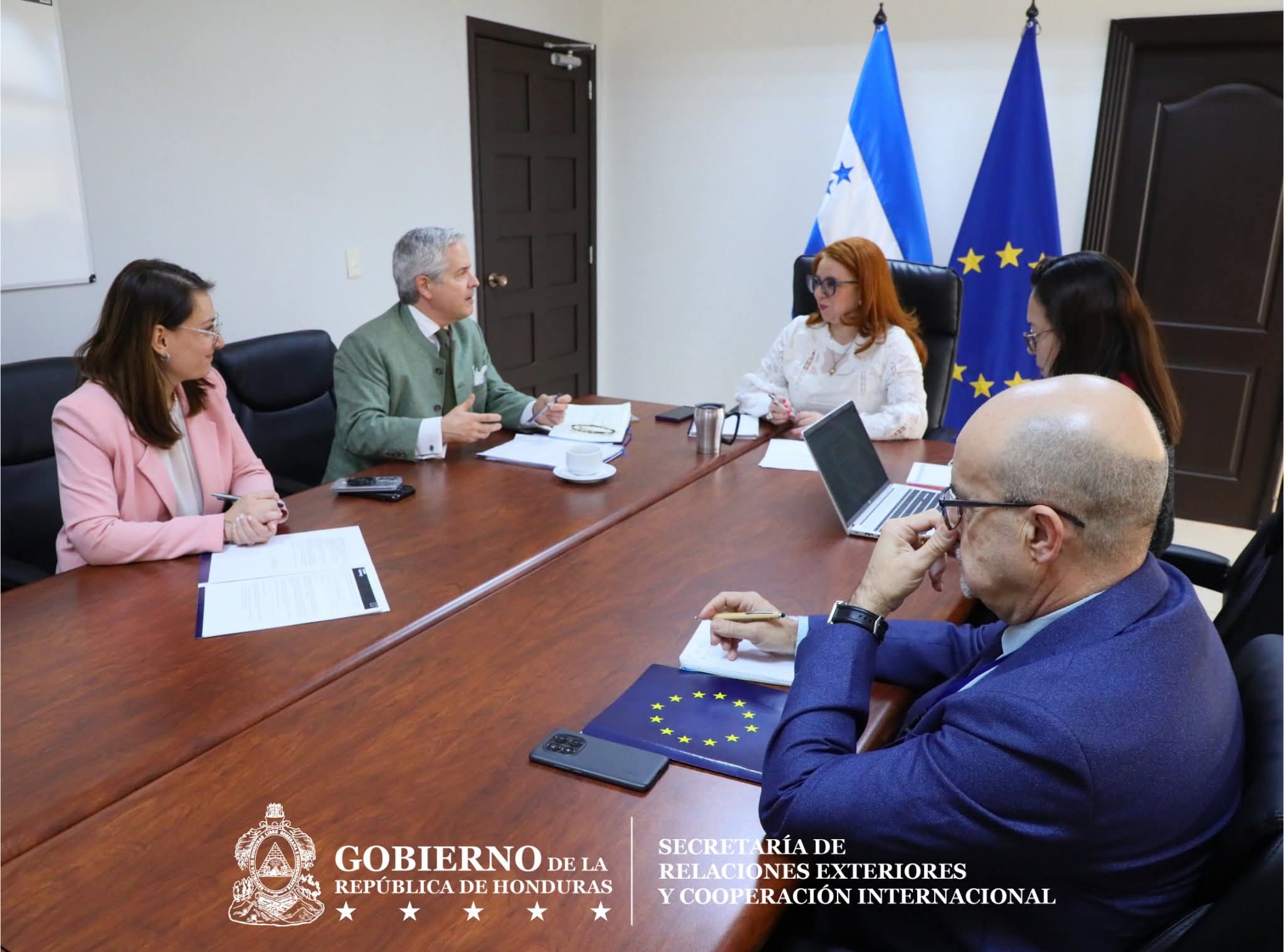 Reunión estratégica marca una nueva etapa en la relación bilateral entre Honduras y la UE