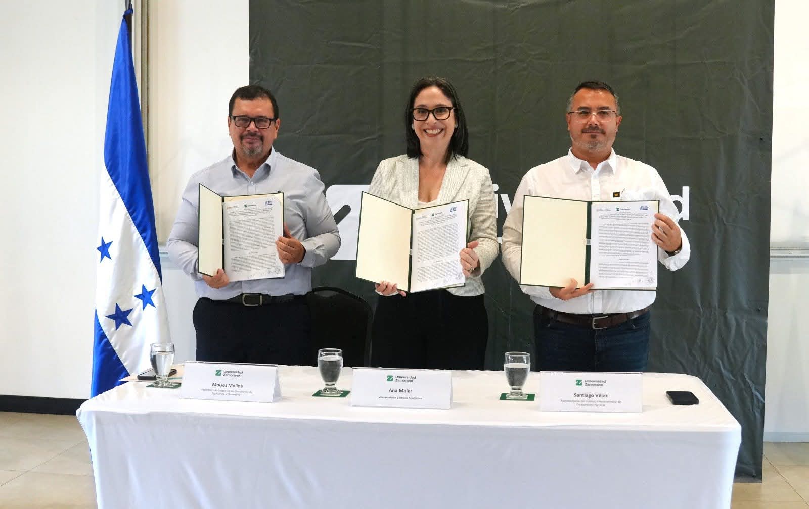 SAG, IICA y la Universidad El Zamorano unifican esfuerzos para impulsar el sector agroalimentario