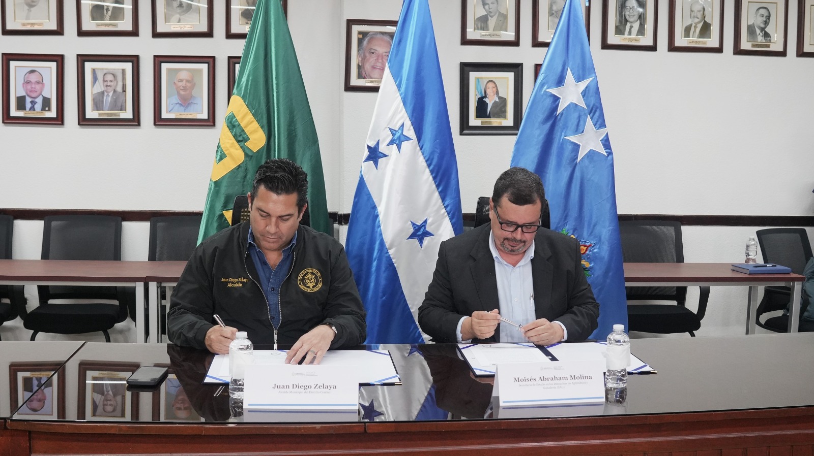 SAG y Alcaldía firman convenio para fortalecer el desarrollo agropecuario en el Distrito Central