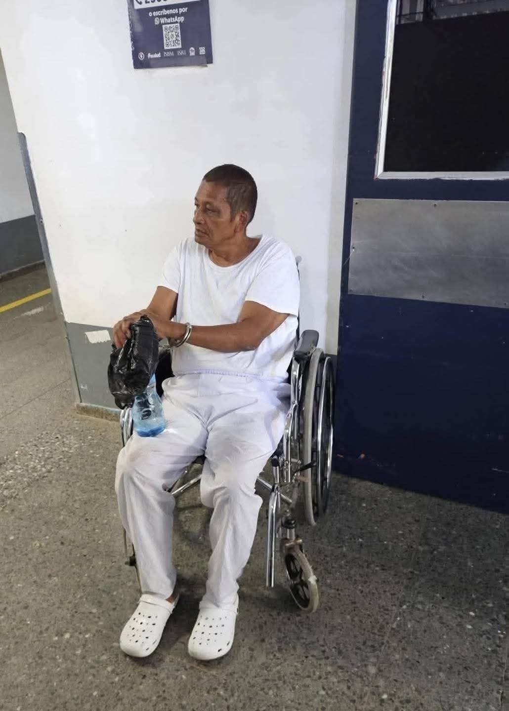 Trasladan al apóstol Chago a bartolinas en San Miguel, El Salvador